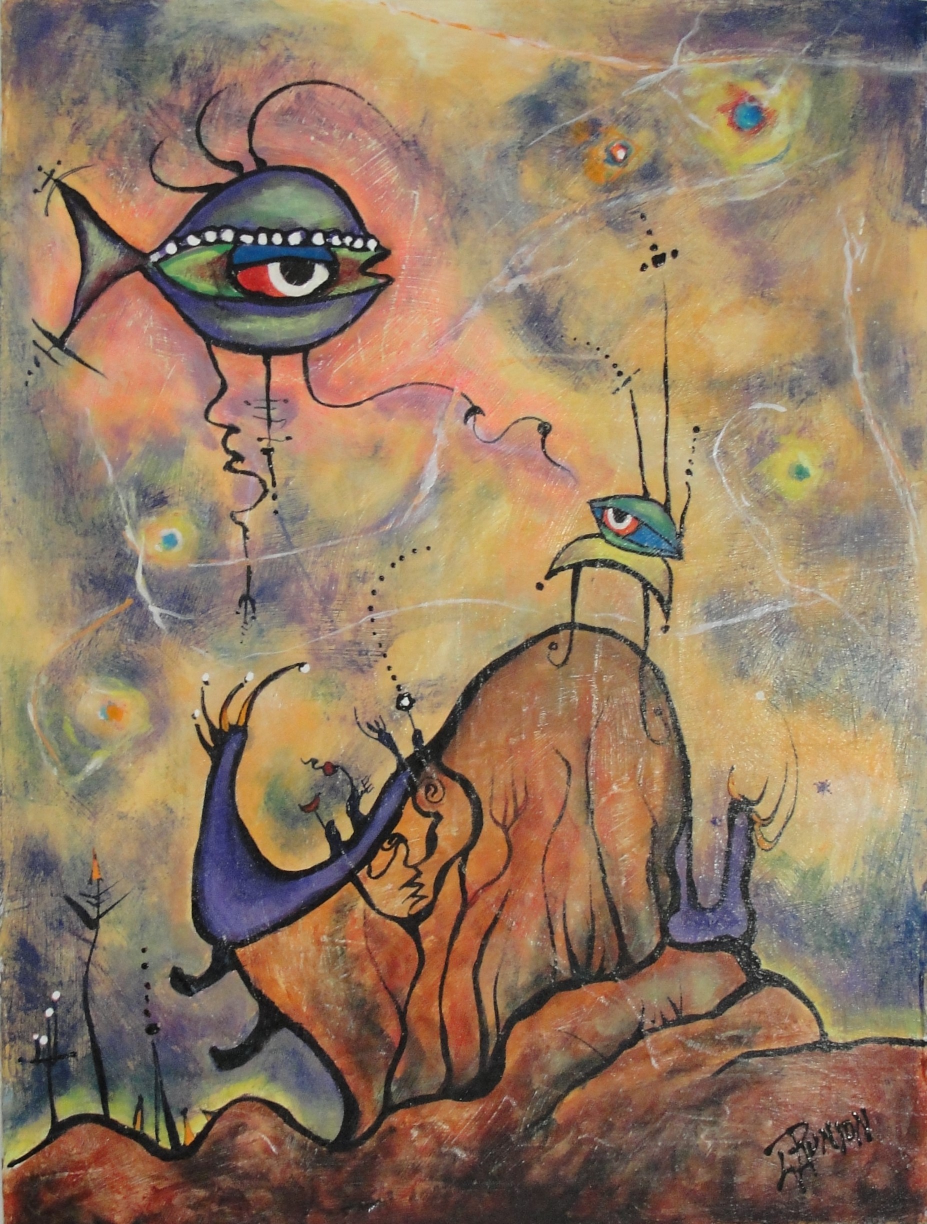 Within The Milky way Cluster